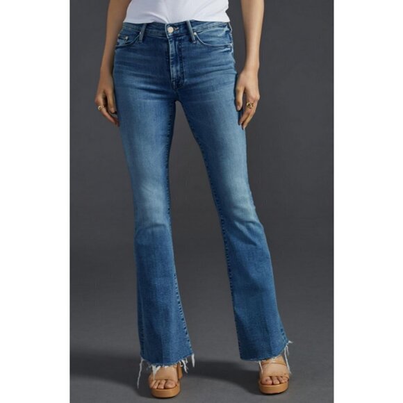 💕MOTHER💕 The Weekender Fray ~ I Wet My Plants 34 NWOT - Picture 8 of 16